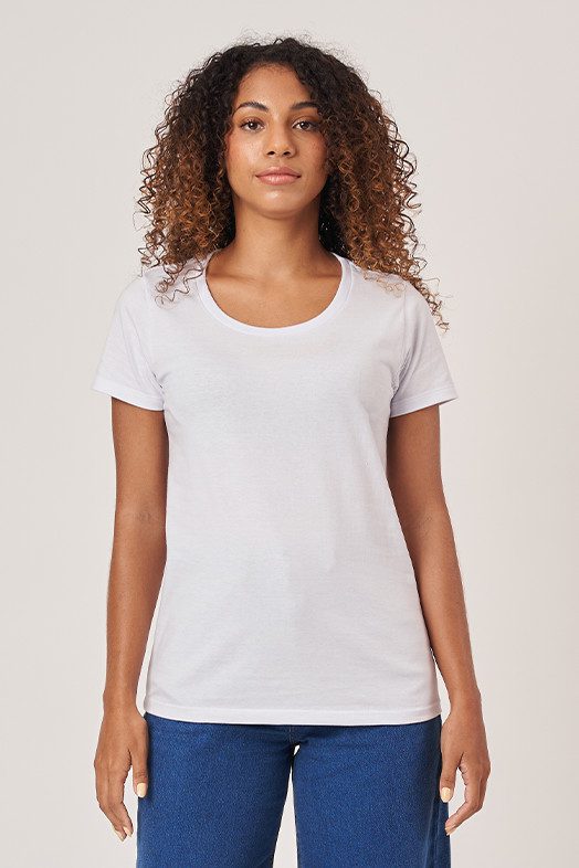 Camiseta Feminina Sintese Caveiras Frontal - Imagem 6