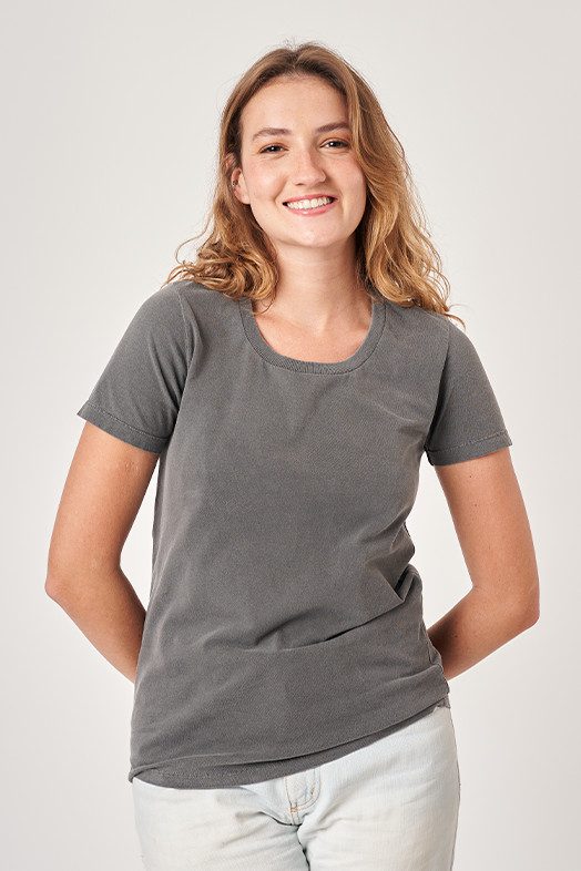 Camiseta Ferminina Estonada Sintese Logo Oficial - Imagem 5