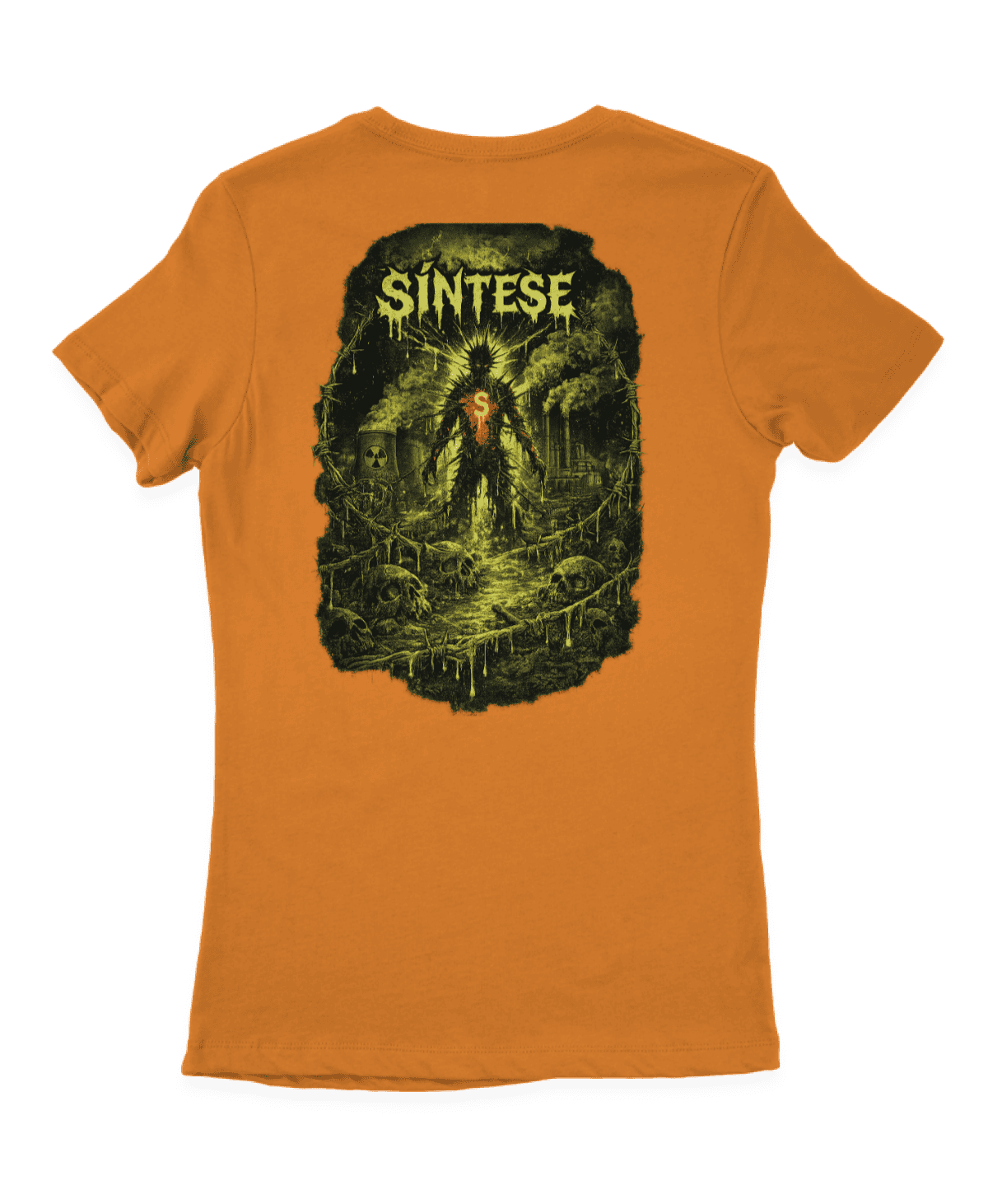 Camiseta Feminina Sintese Caveiras Frontal - Imagem 12