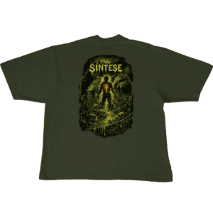 Camiseta Oversize Sintese Caveiras