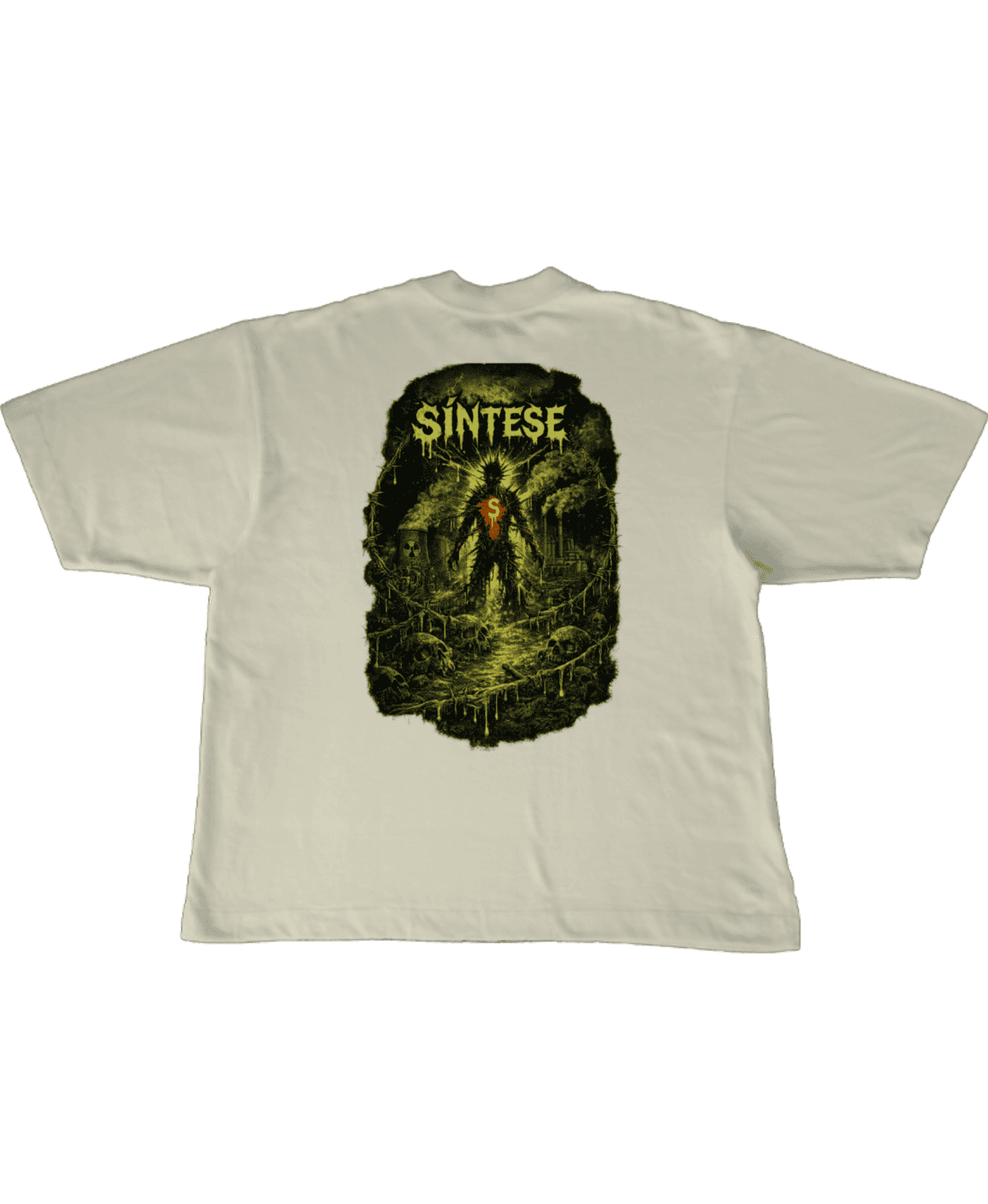 Camiseta Oversize Sintese Caveiras - Imagem 5