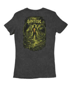 Camiseta Ferminina Estonada Sintese Caveira