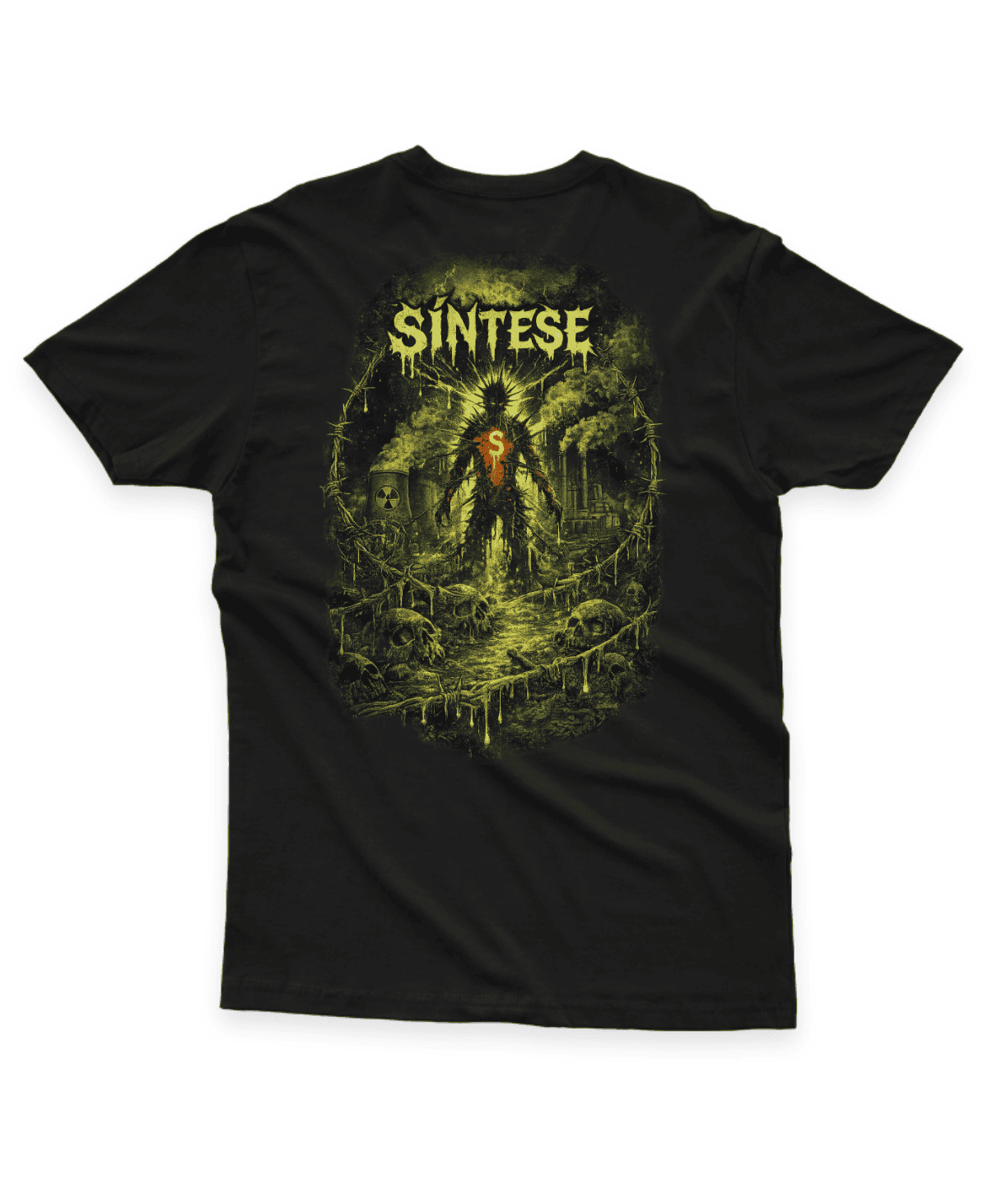 Camiseta Masculina Quality Sintese Caveiras