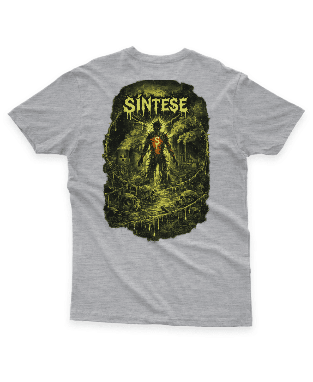Camiseta Masculina Quality Sintese Caveiras - Imagem 25