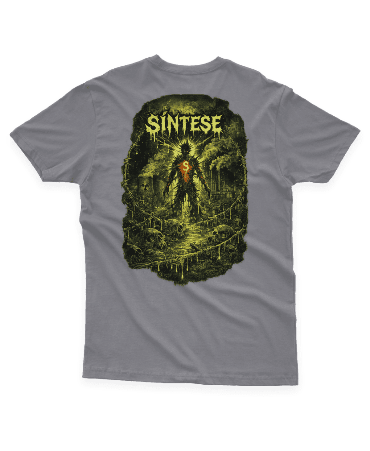 Camiseta Masculina Quality Sintese Caveiras - Imagem 24