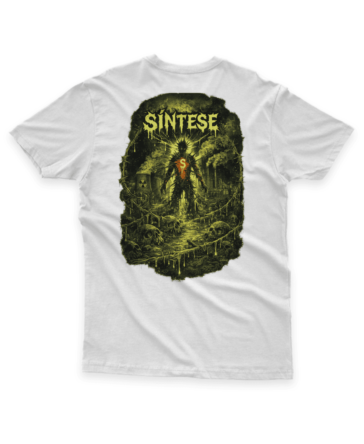 Camiseta Masculina Quality Sintese Caveiras - Imagem 2