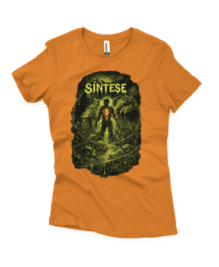 Camiseta Feminina Sintese Caveiras