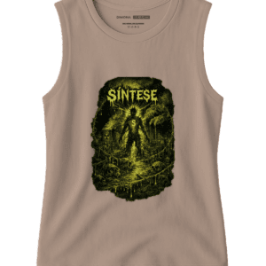 Camiseta Masculina Regata Tech Caveiras Frontal Sintese