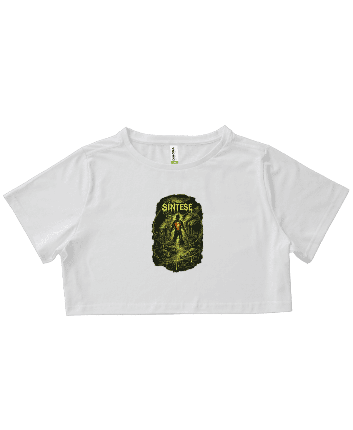 Cropped Sintese Caveiras