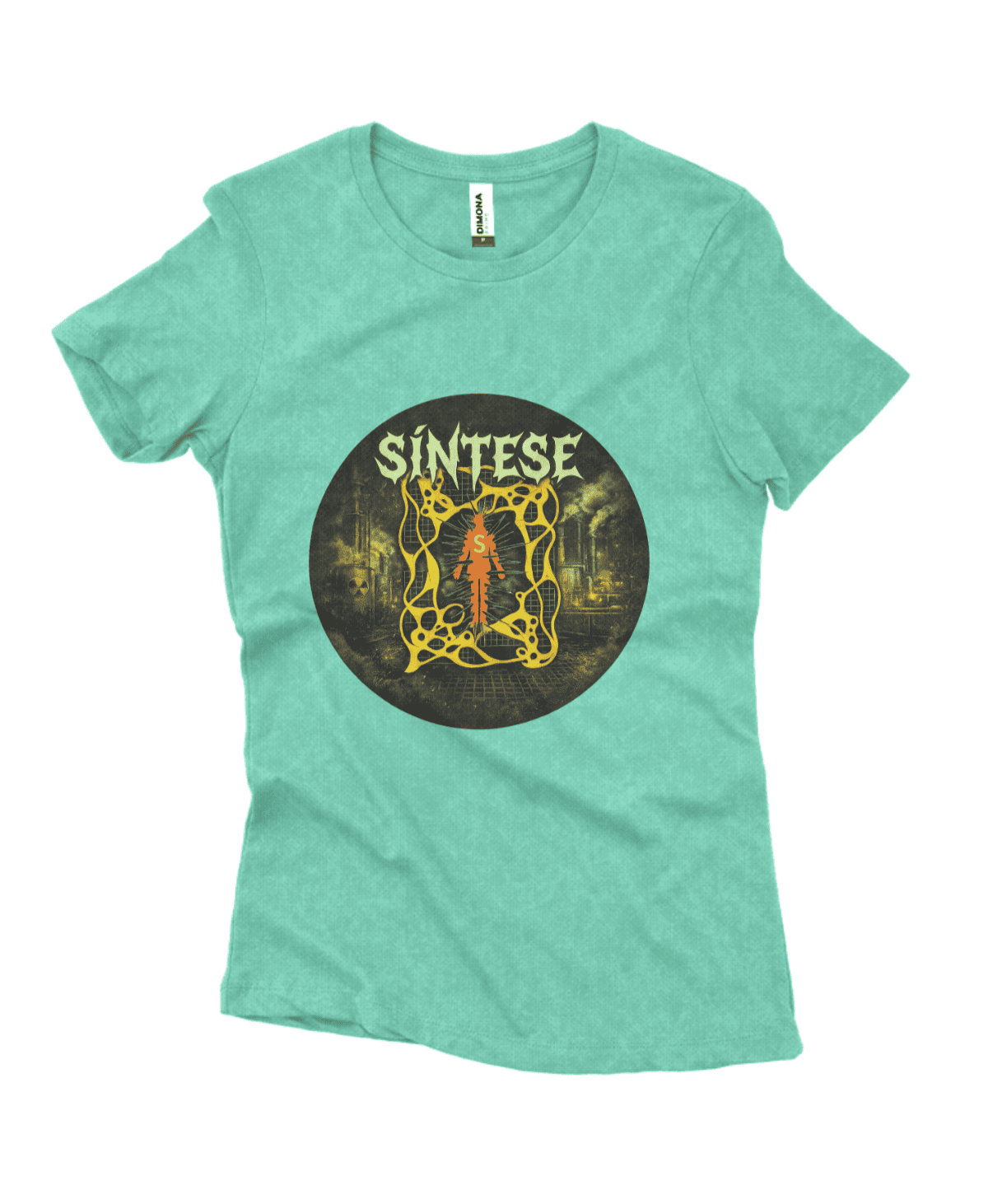 Camiseta Ferminina Estonada Sintese Logo Oficial - Imagem 6