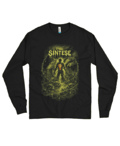 Camisa Manga Longa Sintese Caveiras Frontal
