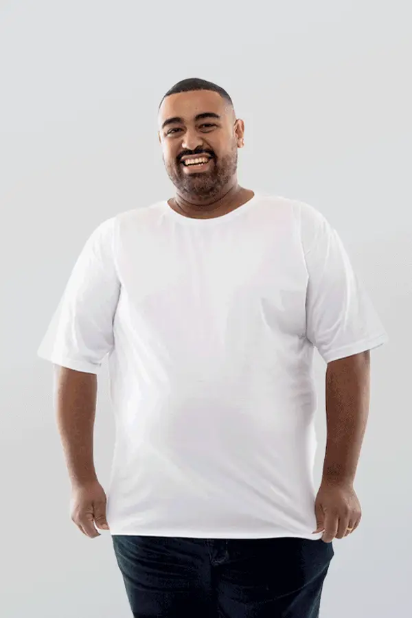 Camiseta Plusize Sintese Logo Oficial - Imagem 3